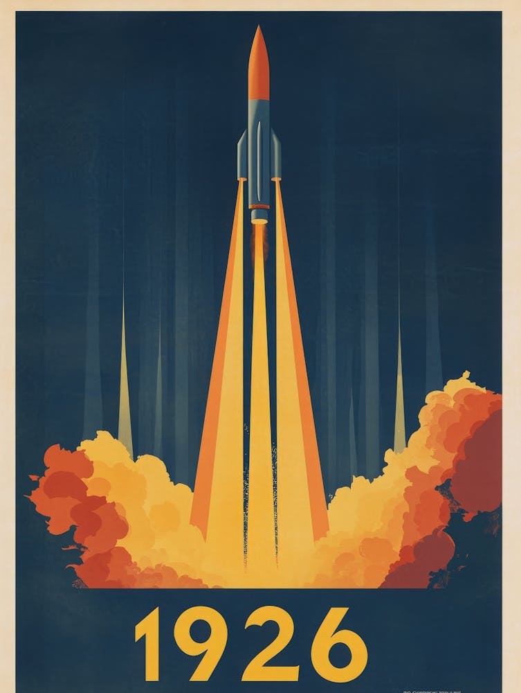 Aihrgdesign A Vintage Science Poster Celebrating The First Su 71415e80 8794 48d9 9ed7 8787c851d987 2