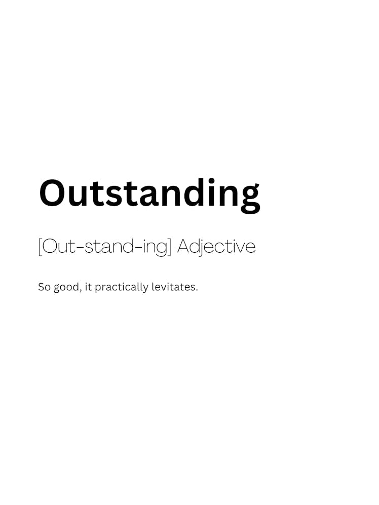 Outstanding Definition Meaning