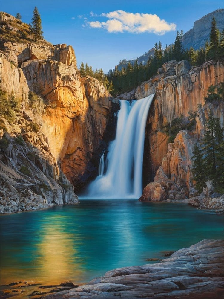 Waterfall - Jigsaw Puzzle