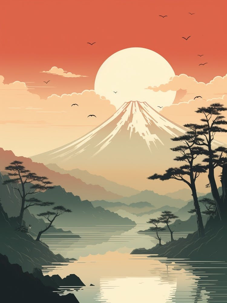 Mount Fuji Japan 1 Hiking Trail Landscape