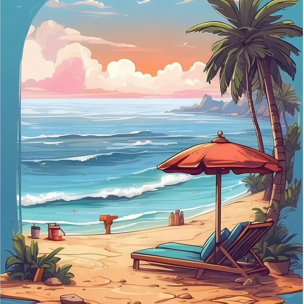 Schöner Strand