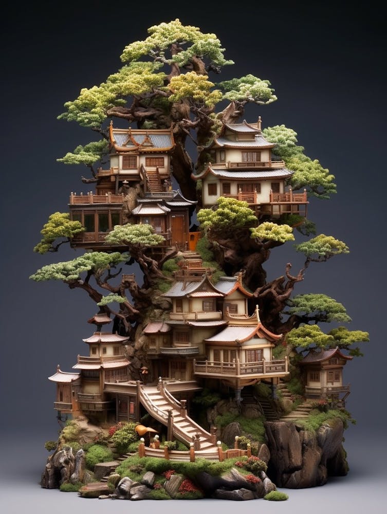 Bonsai Tree Japanese Style 2