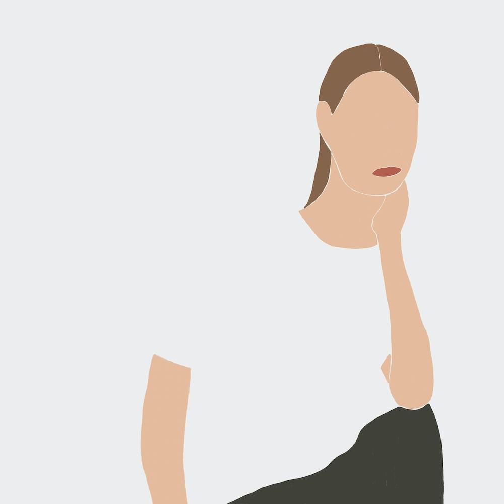 Women Portrait 2 Square