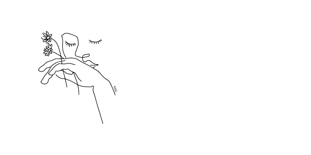 She Smells Like Flowers Line