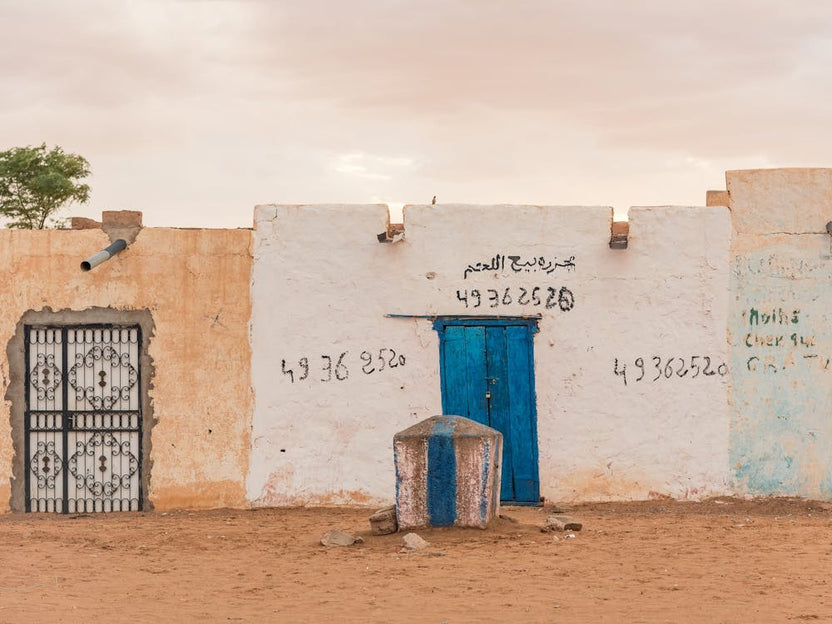 Village In The Desert In The Sahara