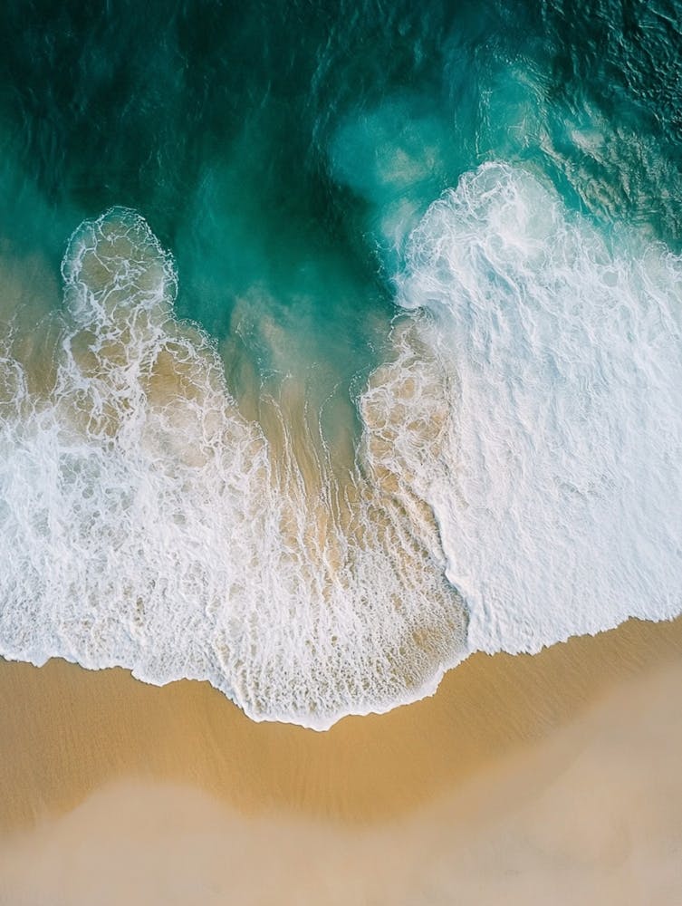 Aerial View Of A Beach 160