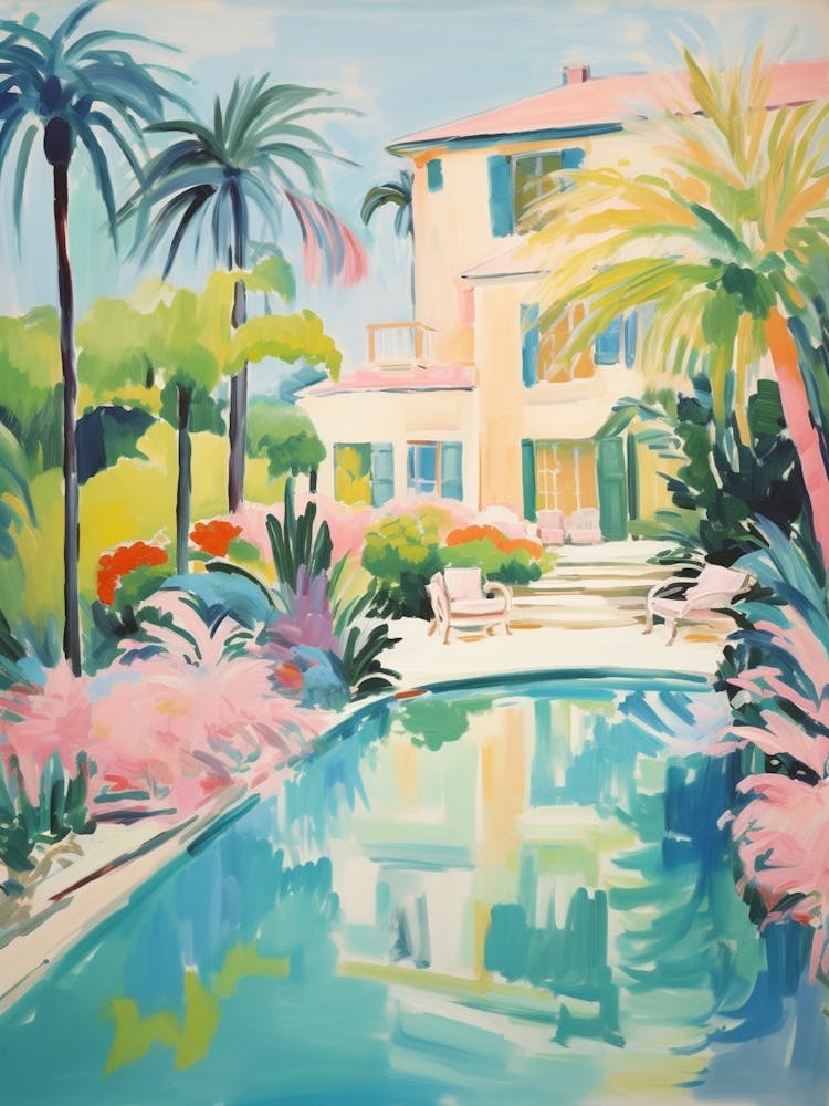 French Riviera Mansion With A Pool 0