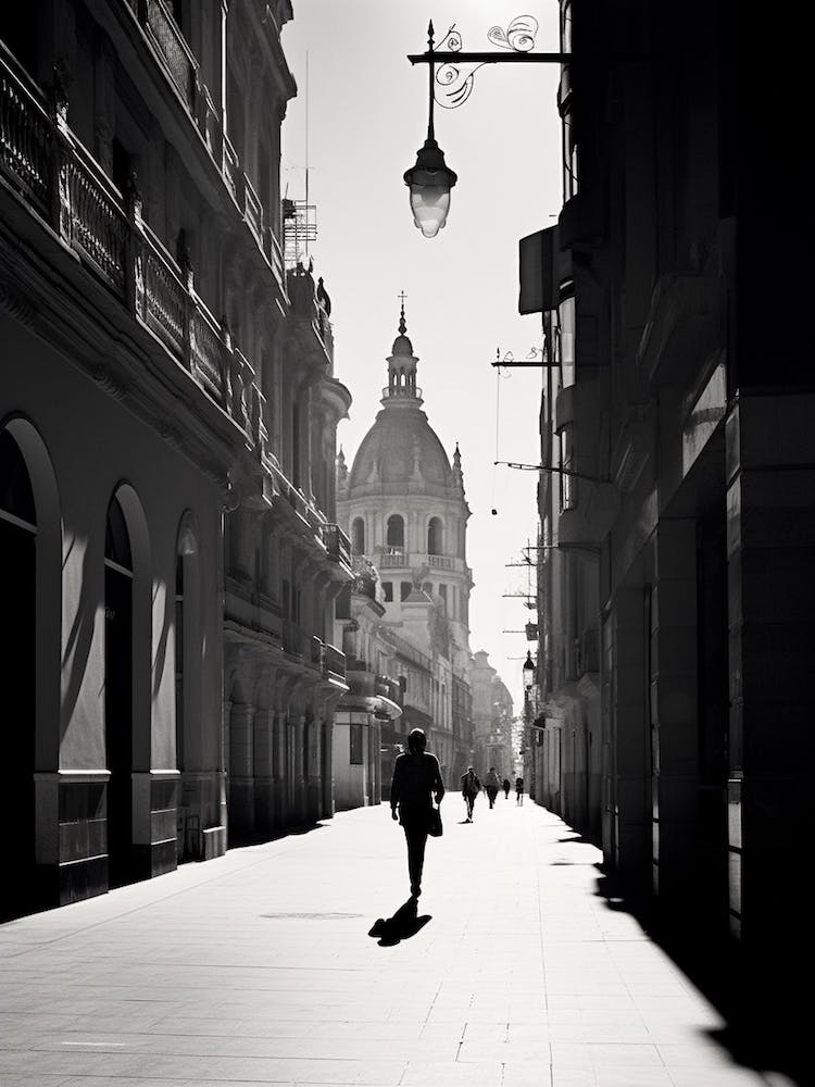 Zaragoza, Spain, Black And White Analogue Photography 3