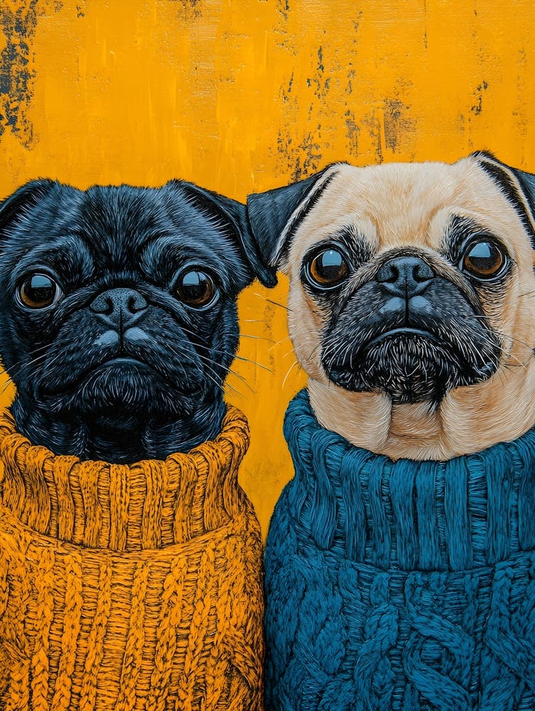 Pugs In Sweaters 3
