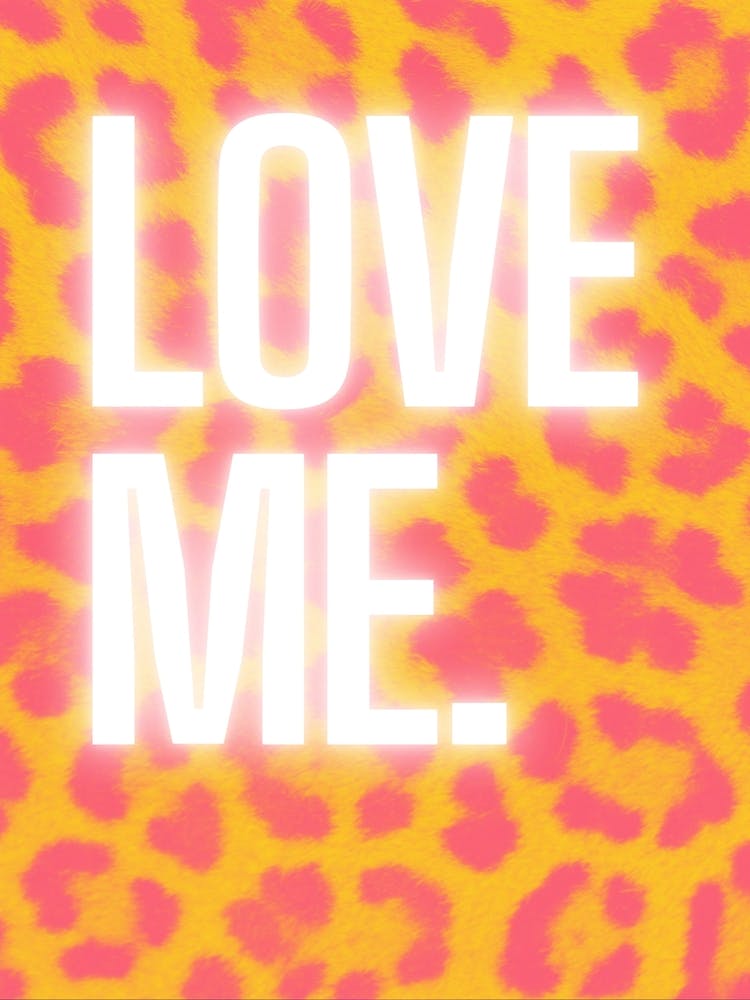 Love Me Leopard Print