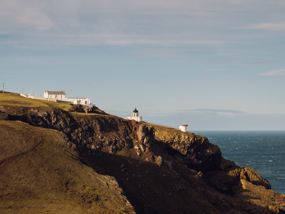Lighthouse On The Cliff