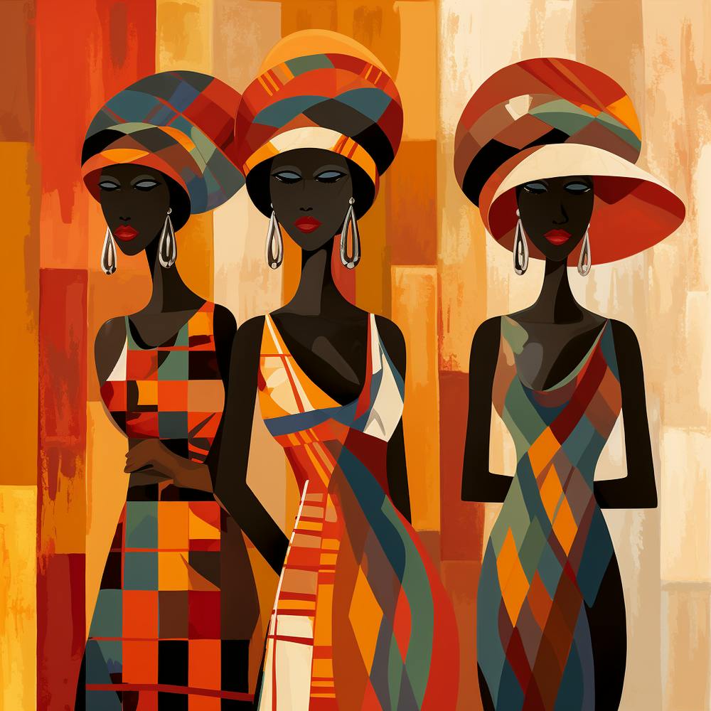 Three African Women 17