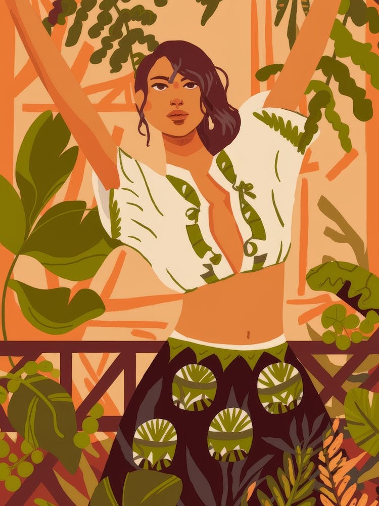 Tropical Balcony Bliss