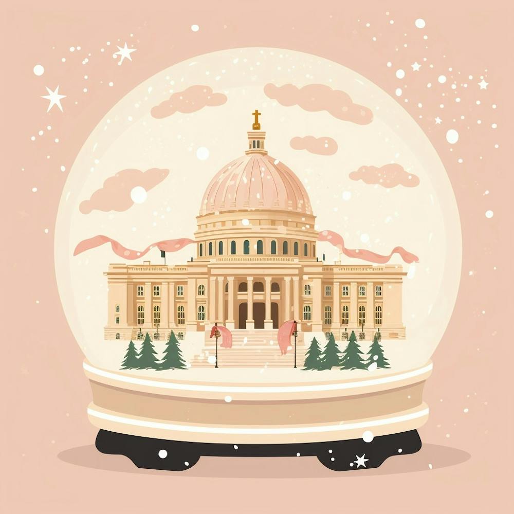 Washington Dc Usa 1 Snowglobe