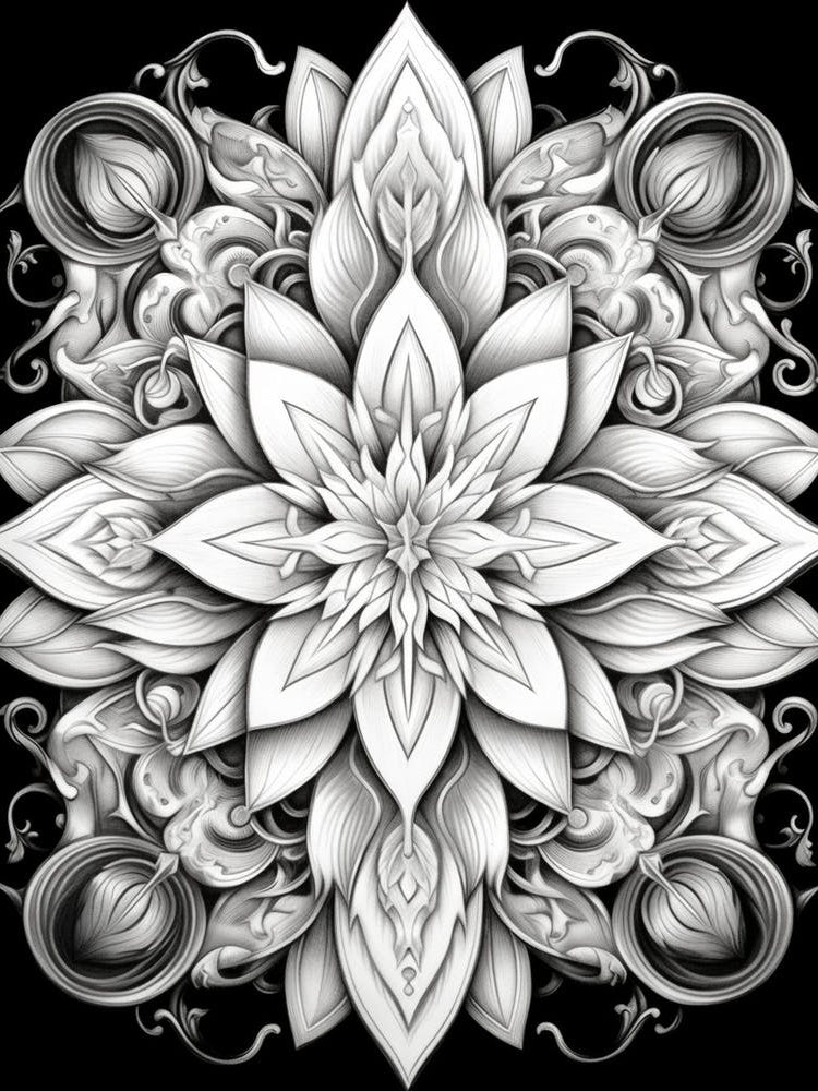 Symmetrical Mandalas Geometric Illustration 28