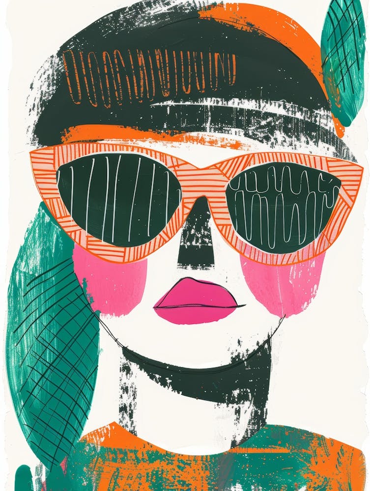 Lady In Sunglasses 1