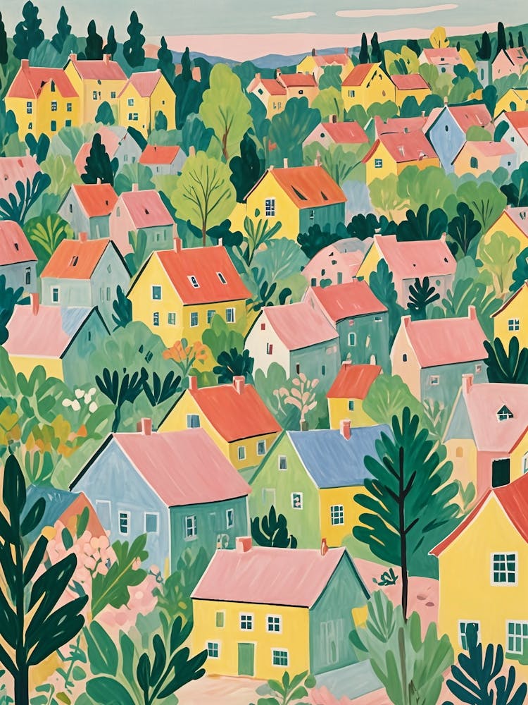 Rainbow Village no1