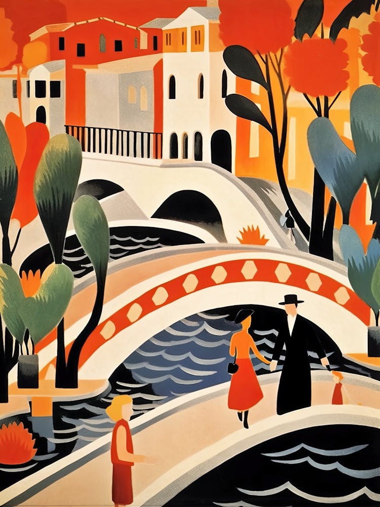 Ponte Dom Luis, Portugal Colourful 1