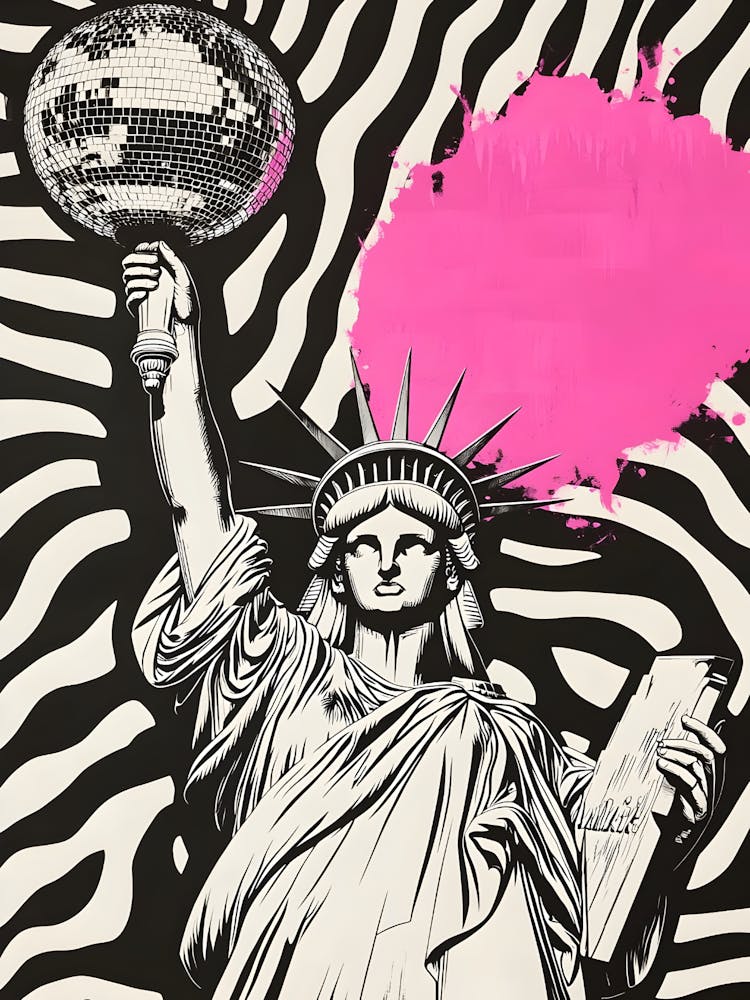 Liberty With Disco Ball
