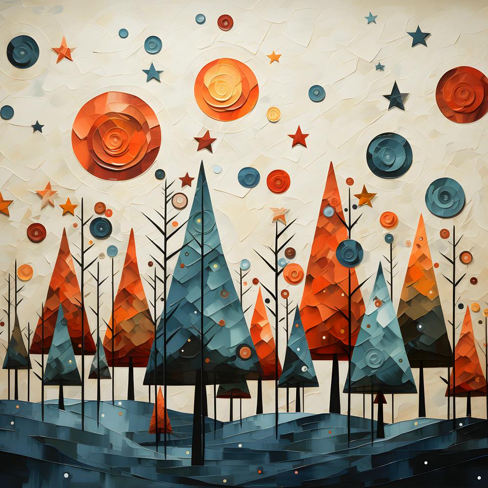 Aquarelle Abstraite de Renne Joyeux