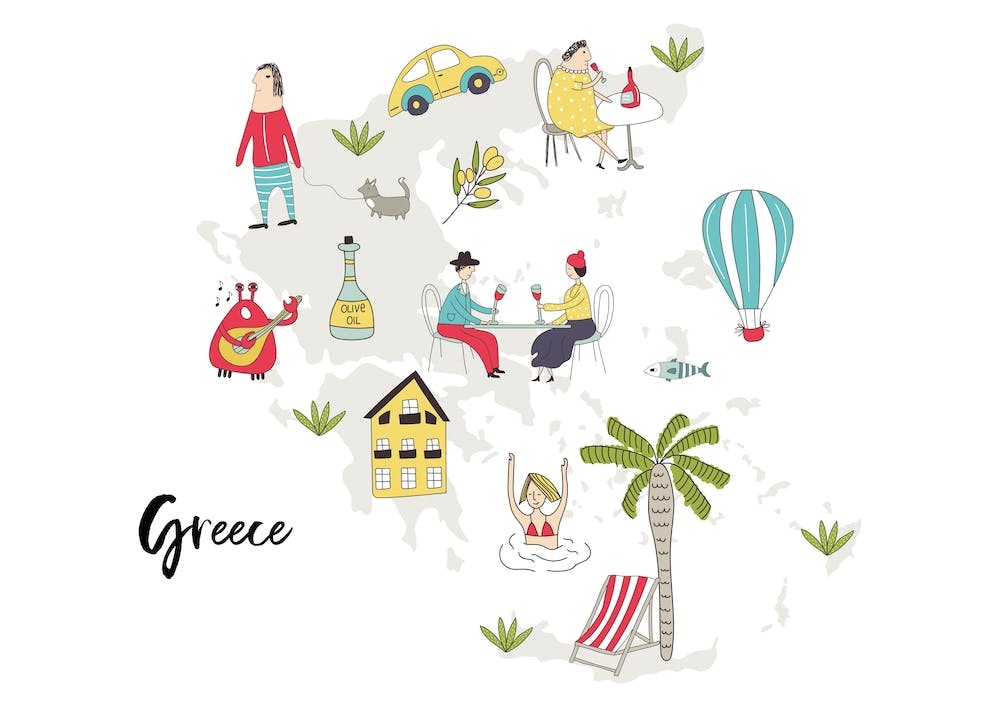 Greece Map