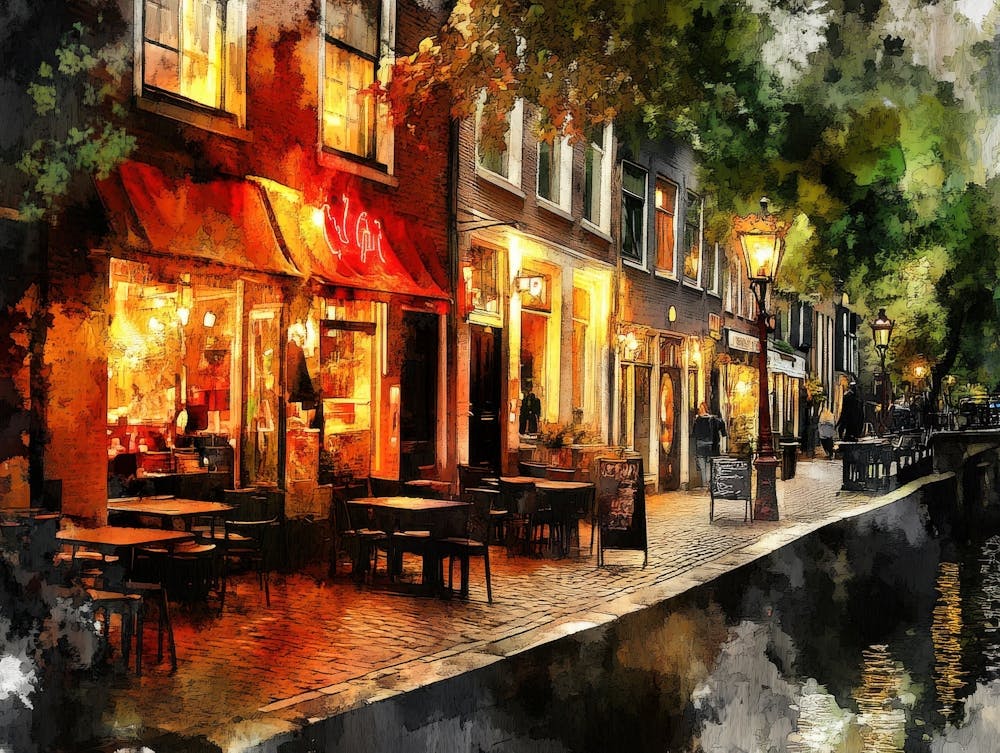 Amsterdam Street Scene