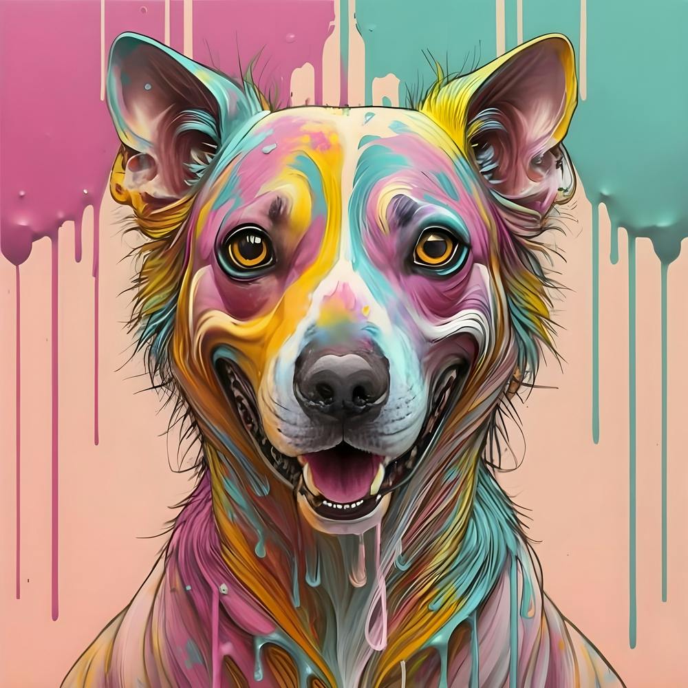 Colorful Dog