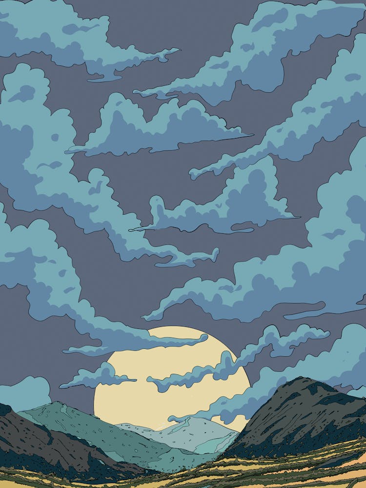 Landscape With Clouds