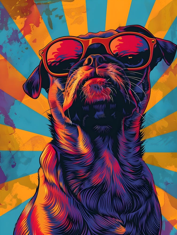 Pug in Sunglasses 3
