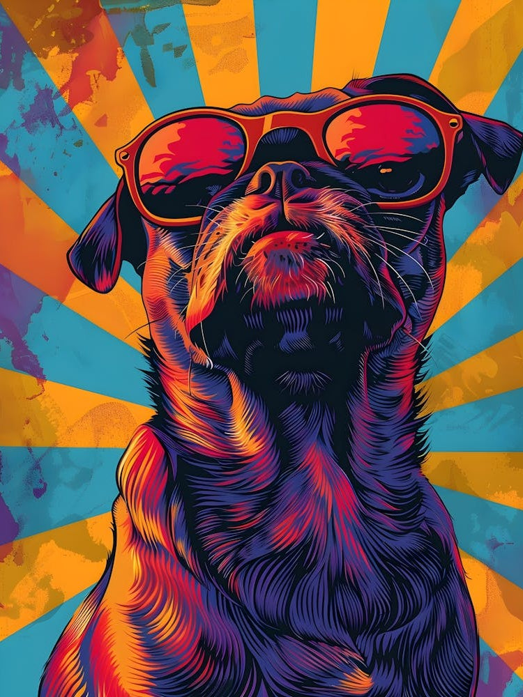 Pug in Sunglasses 3