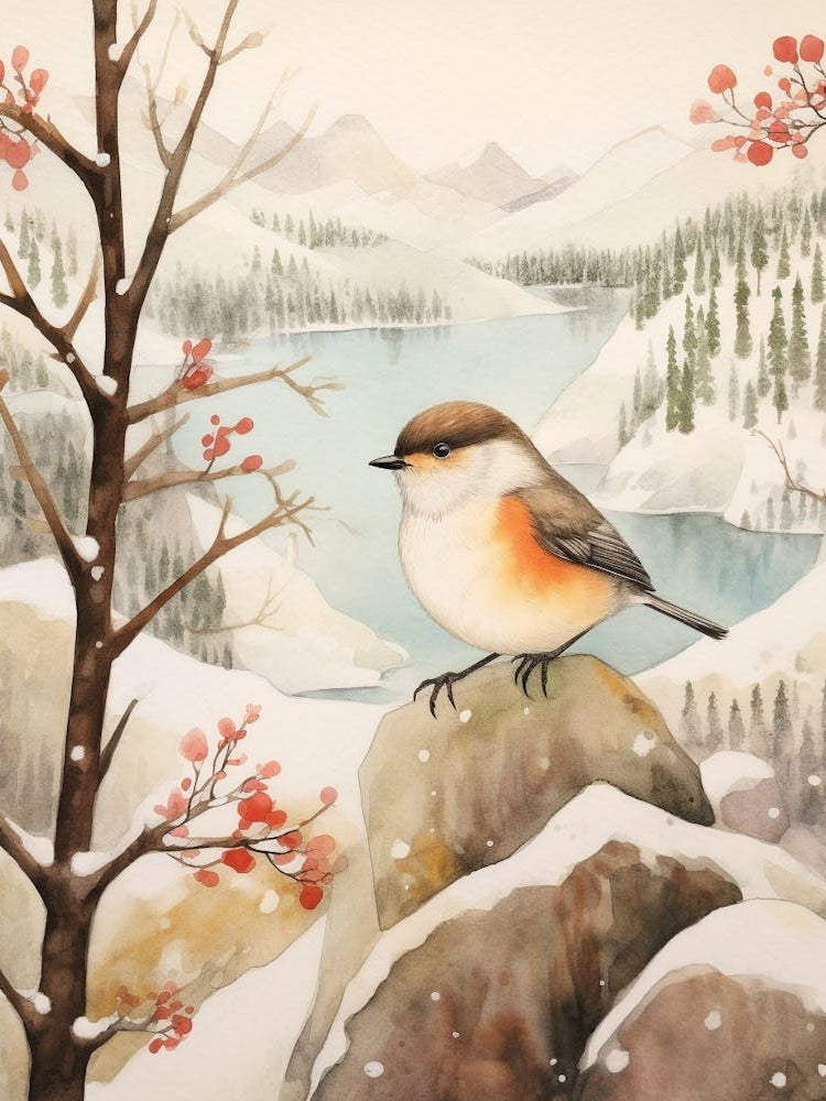 Bird Illustration Dipper 1