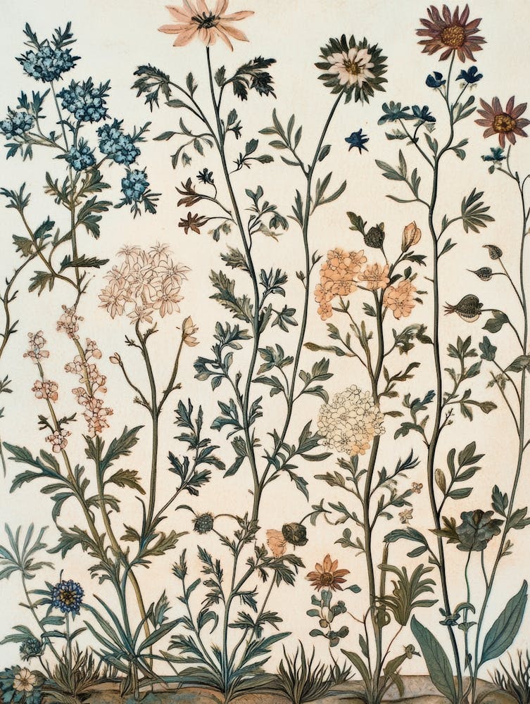 ornate flowers and plants 9