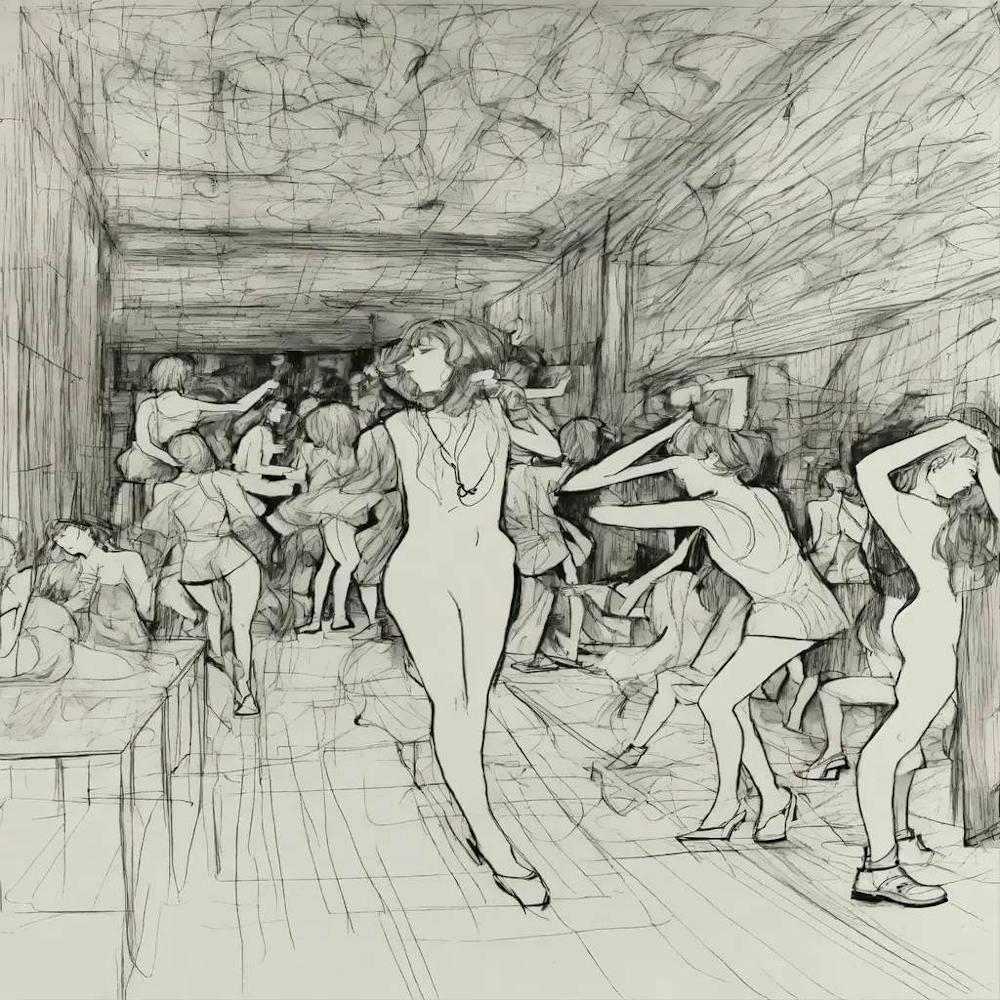 Dancers In A Room