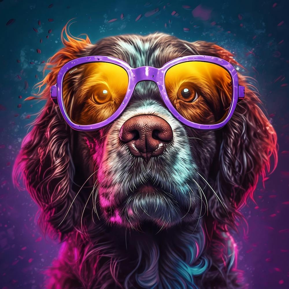 Dogwsunglasses1 Upscayl 4x Realesrgan X4plus Anime