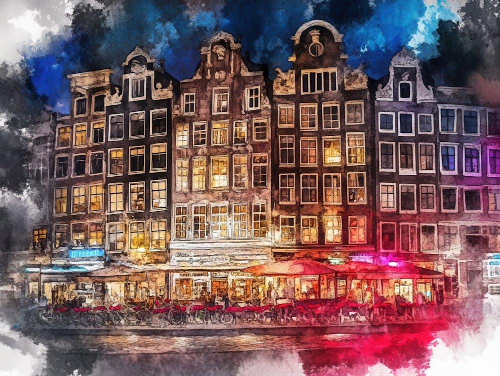 Amsterdam At Night 15