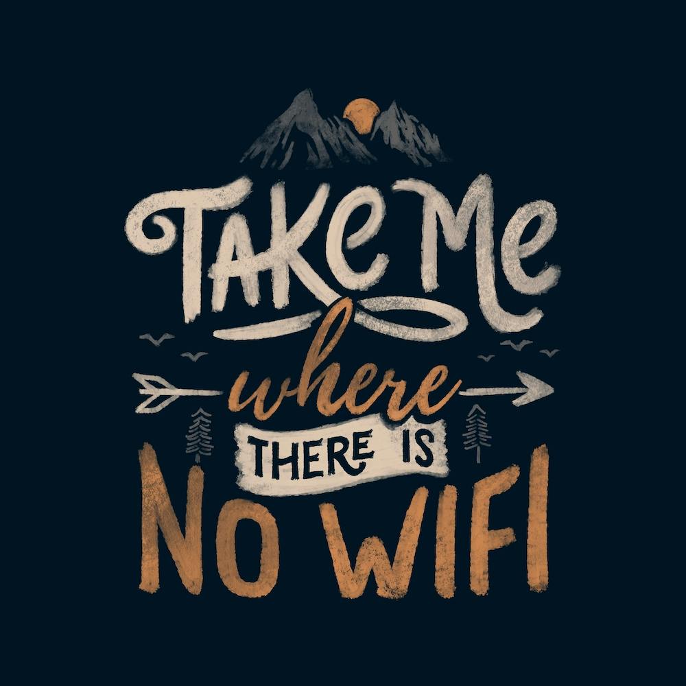 Take Me Where There Is No Wifi Square