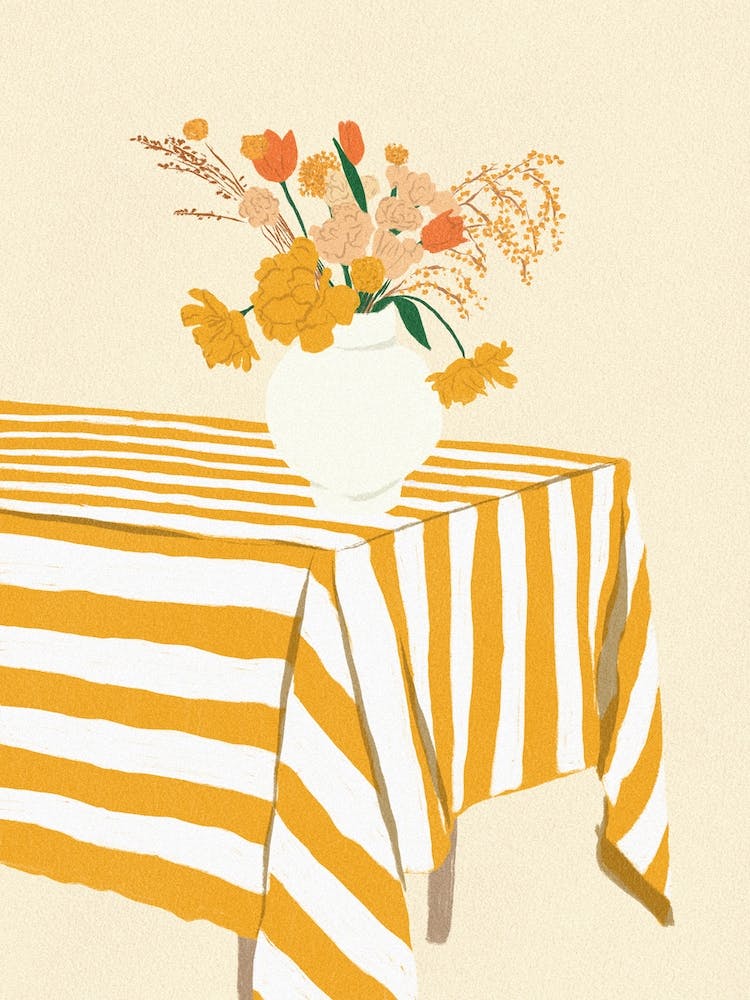 Flowers On The Table
