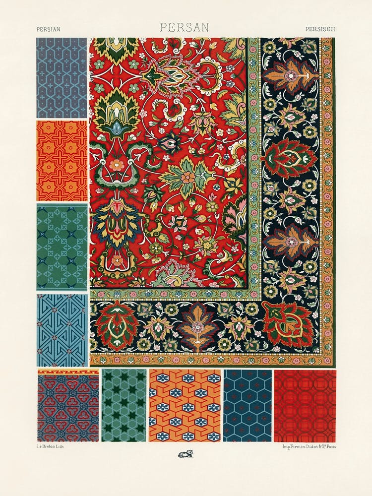 Persian Pattern, Albert Racine 4