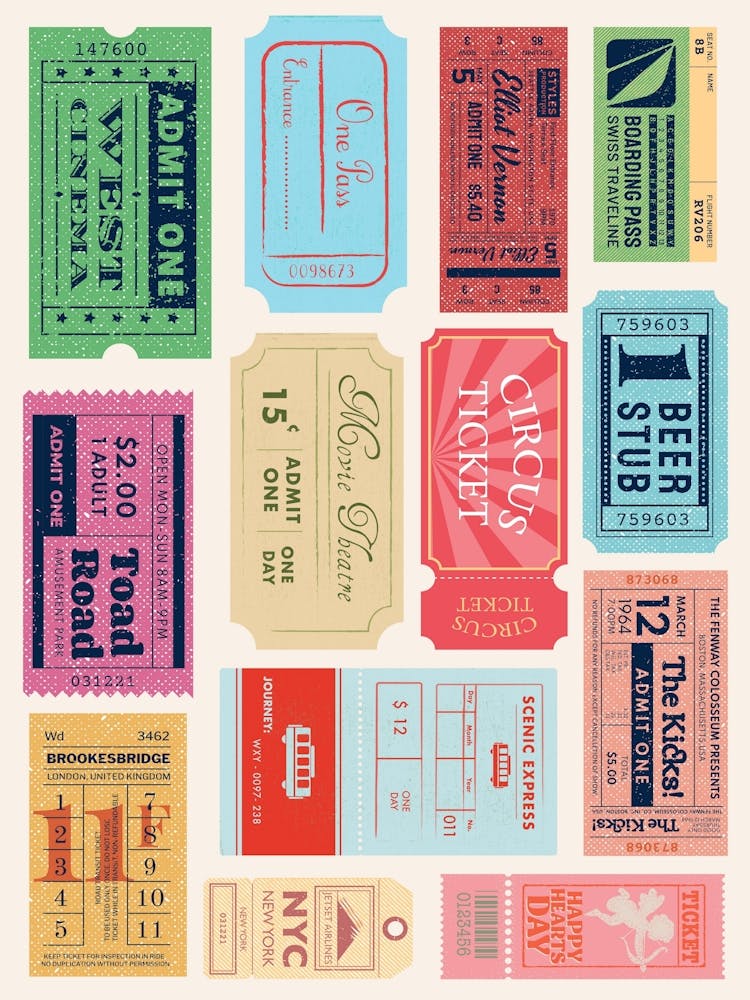 Vintage Tickets