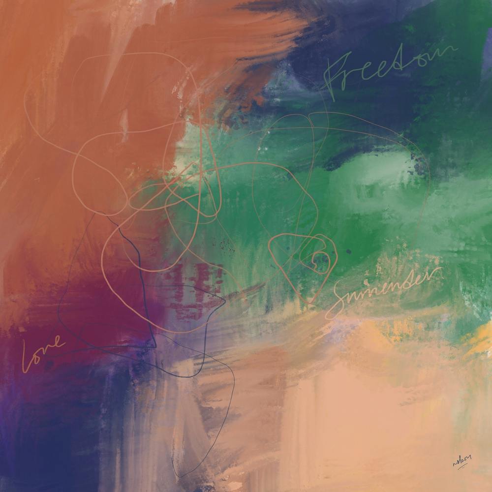 Free Spirit - Abstract Wall Art, Living Room Art, Bohemian, Modern Art, Affordable Wall Art