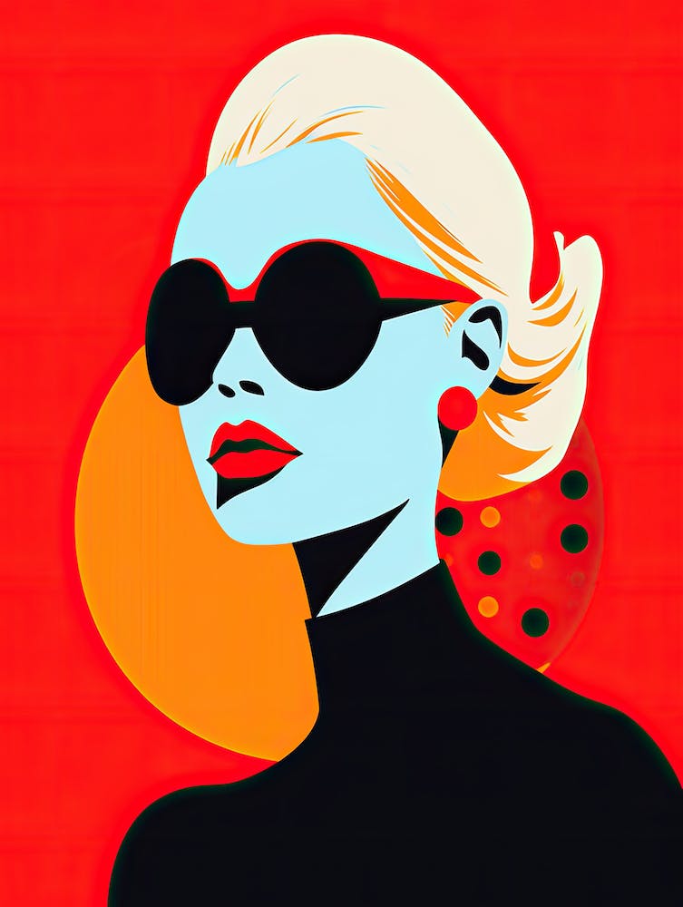 Captivating Cosmos: Pop Art Femme Fatales
