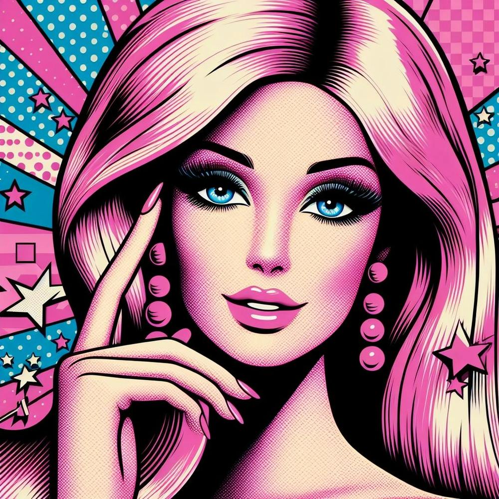 Barbie Pop Art