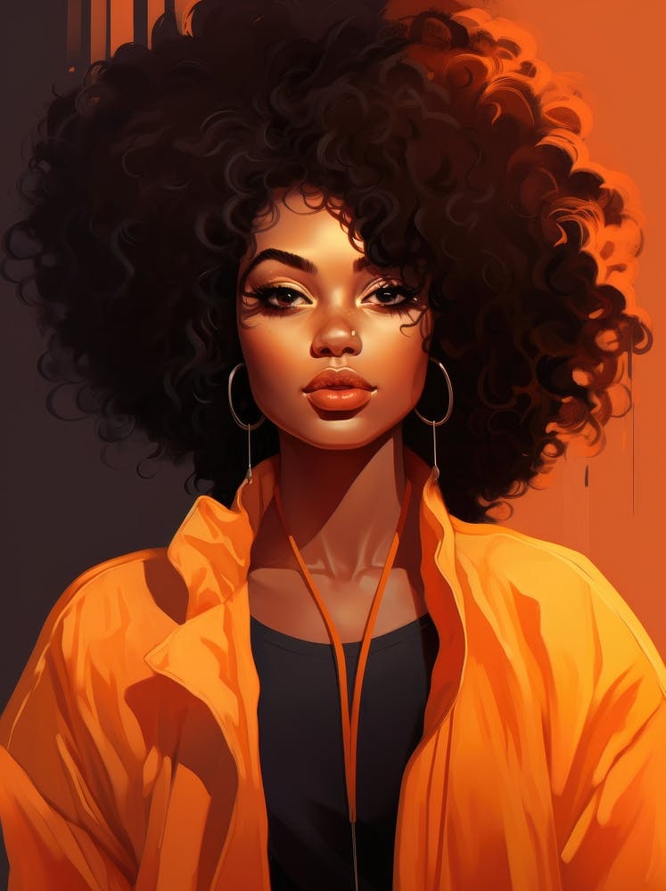 Afro Girl 16
