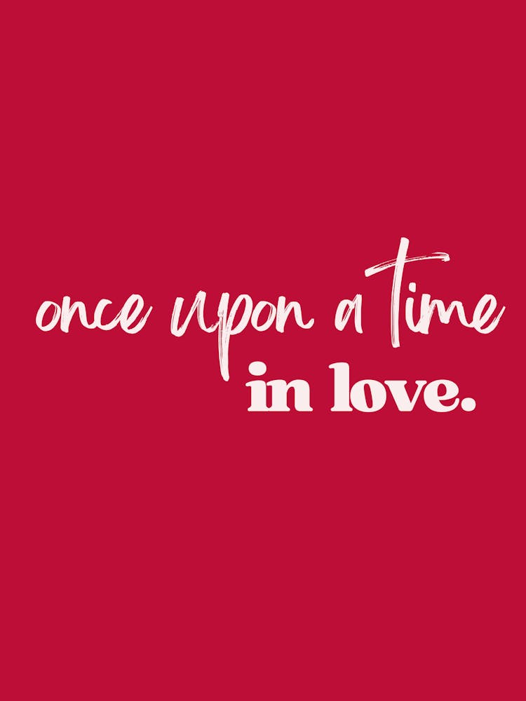 Once Upon A Time Red