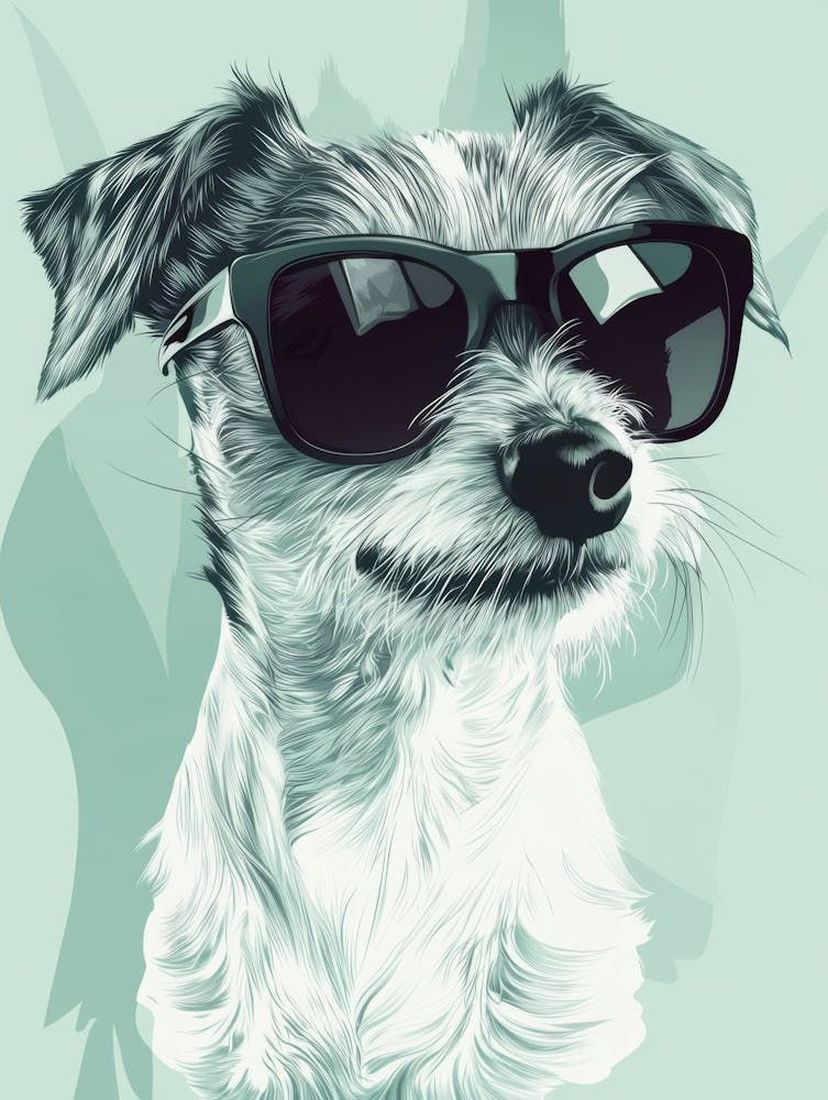 Terrier. Generated AI.