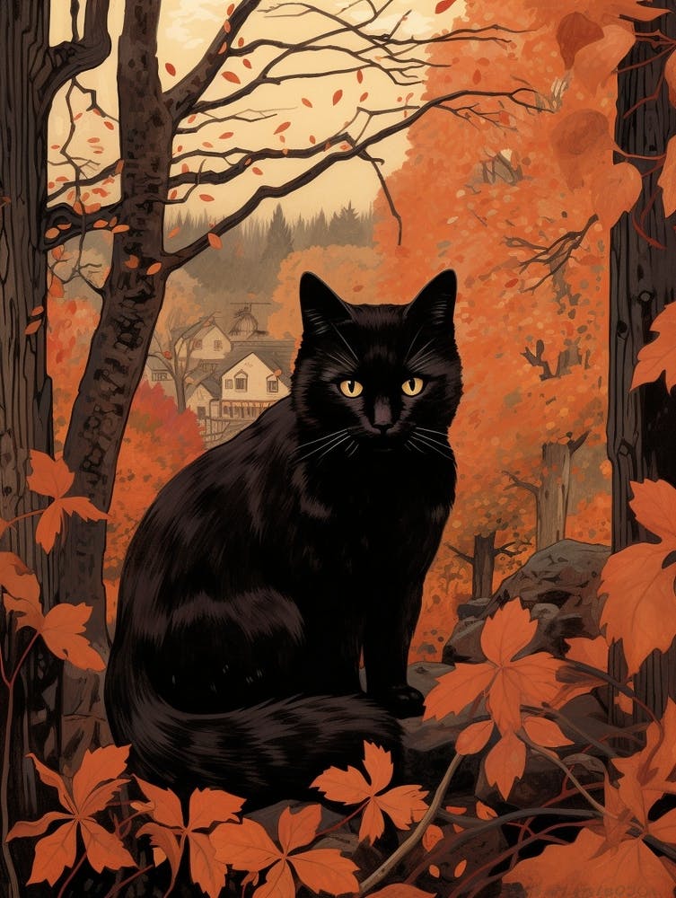 Autumn Cat 2