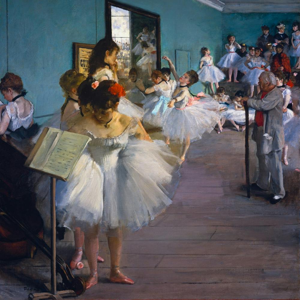 The Dance Class 1874 by Edgar Degas | "La Classe De Danse" HD Remastered Ballet Recital