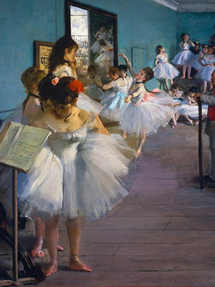 The Dance Class 1874 by Edgar Degas | "La Classe De Danse" HD Remastered Ballet Recital