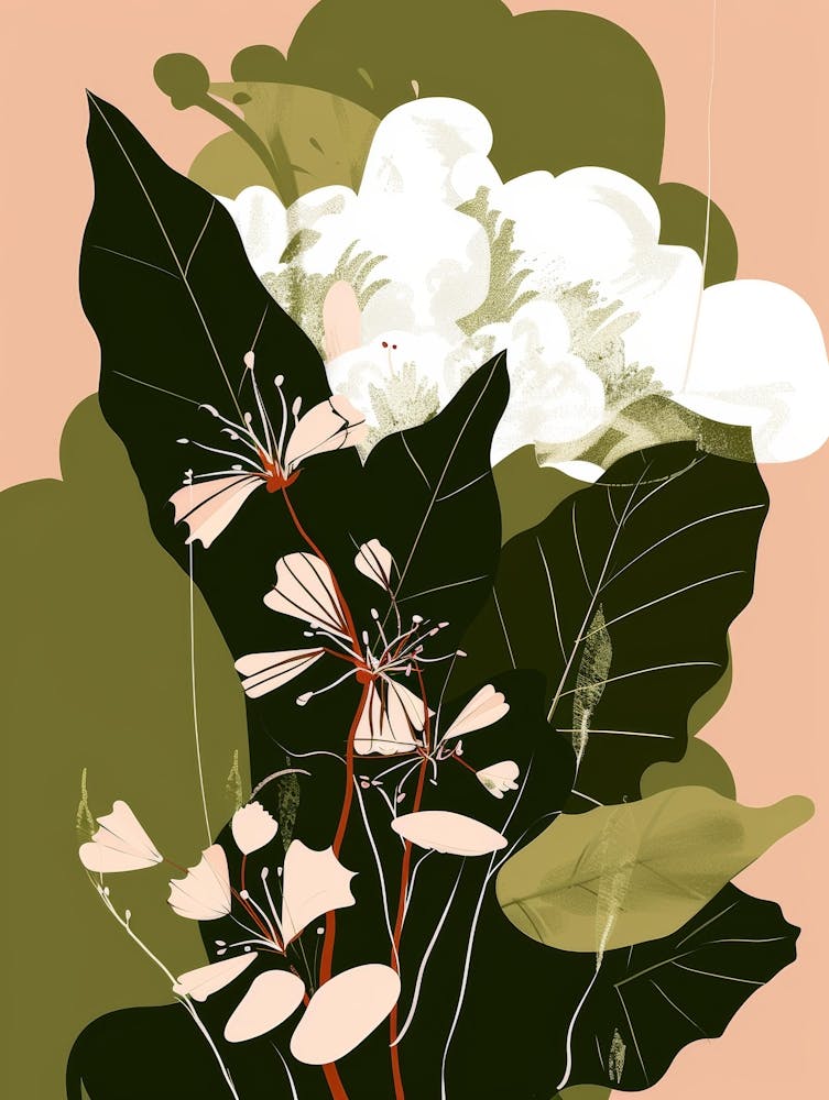 Fleurs et Feuilles 1