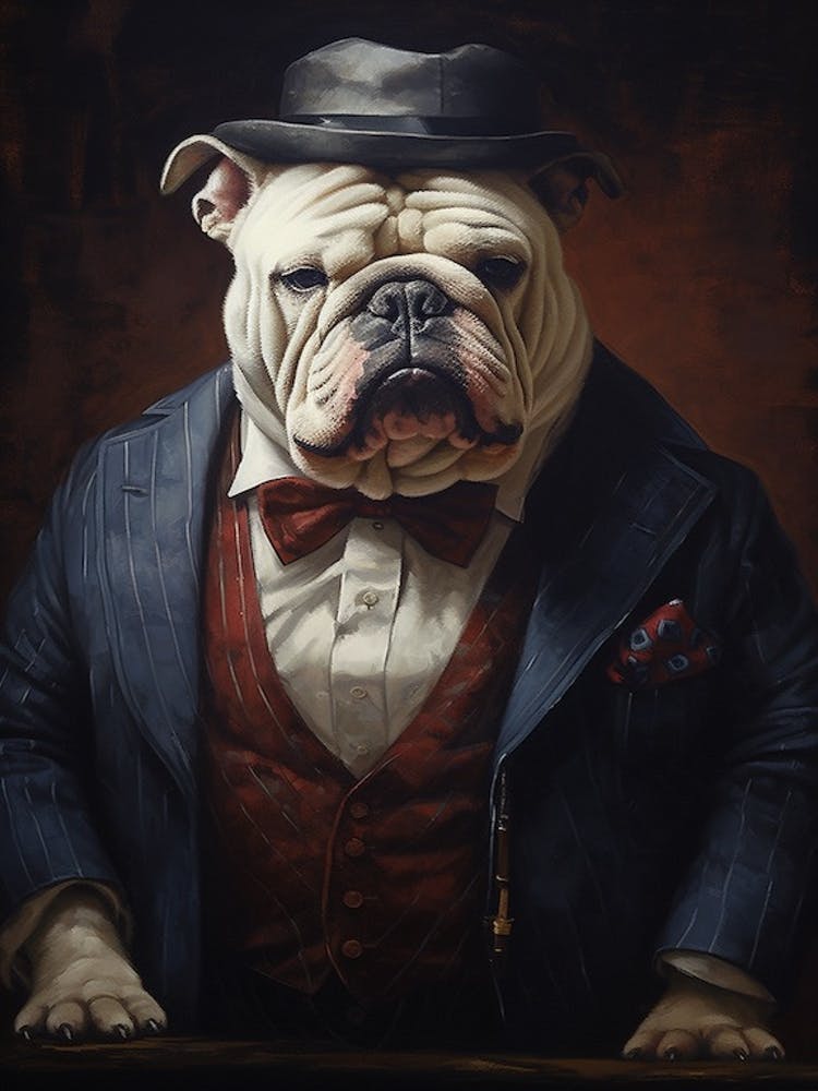 Gangster Dog Bulldog